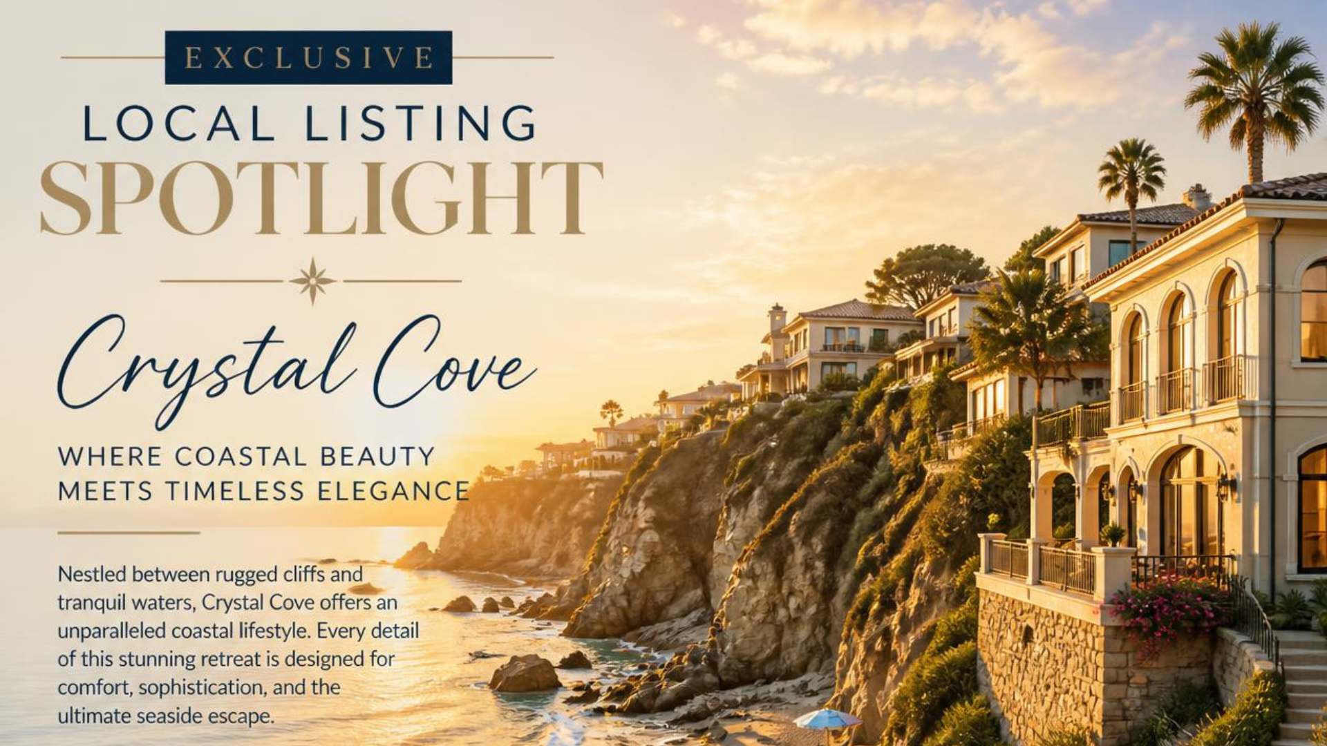Exclusive Local Listing Spotlight: Architectural Masterpieces of Crystal Cove (Newport Coast)