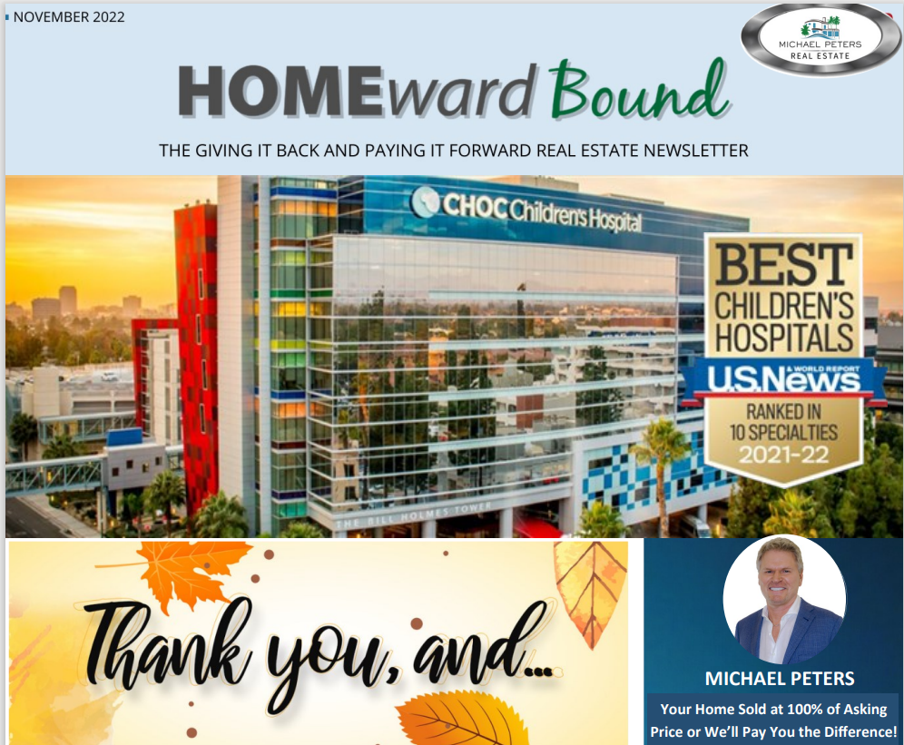 Homeward Bound Newsletter November 2022